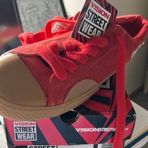 Vision Street Wear Red 8.5